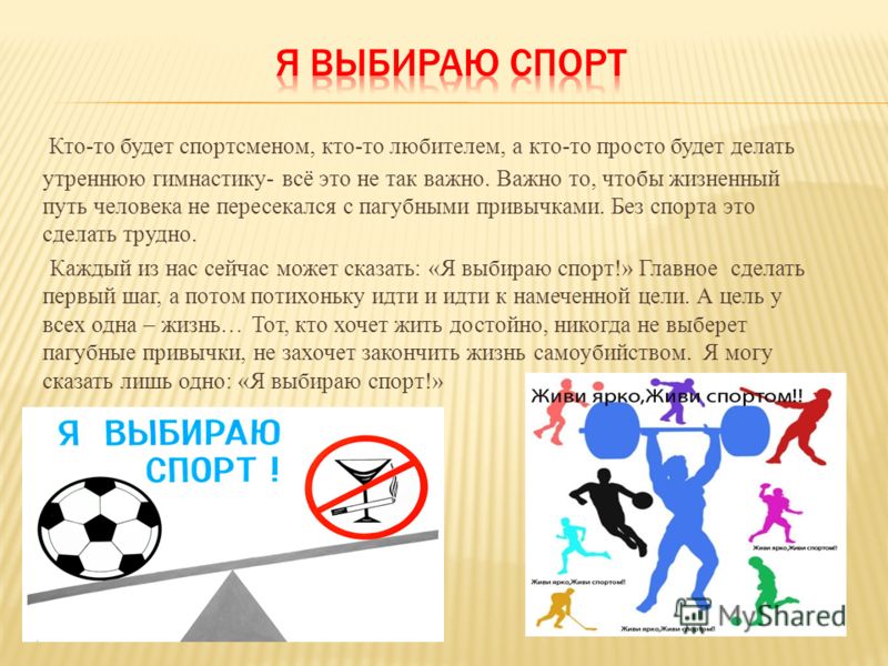 Спорт выбор