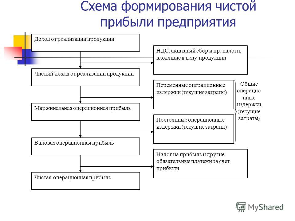 Реализация прибыли предприятия