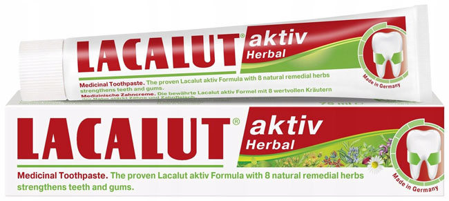 Lacalut aktiv herbal