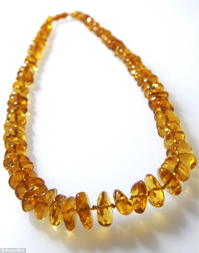 Parents have been warned about using amber necklaces to relieve teething in children