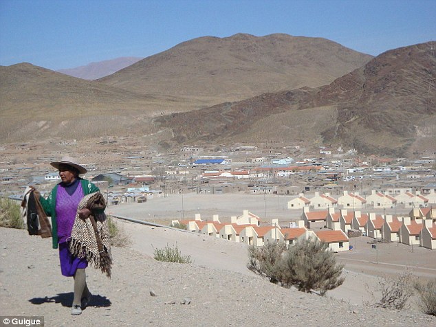 Local women in San Antonio de los Cobres in the Andes (pictutred above) carry a genetic variant that gives them greater tolerance of the poison arsenic by helping them to metabolise the element more efficiently