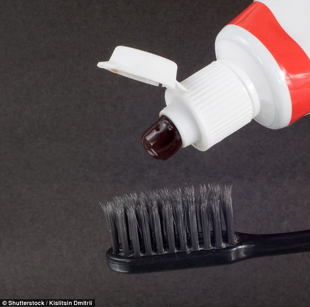 Charcoal toothpaste could have the opposite effect and even lead to cavities - failing to stop decay that erode the shiny enamel, making teeth appear yellow