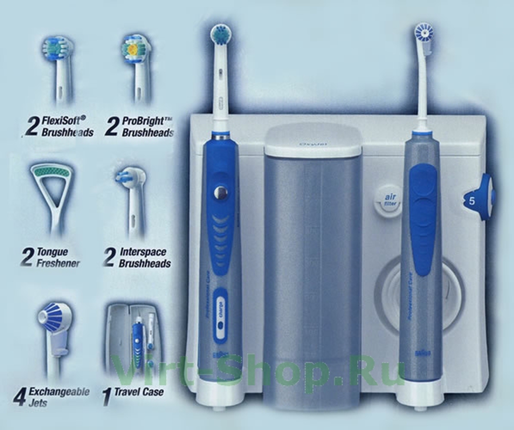 Браун центр. Braun oral-b professional Care 8500. Ирригатор Браун с зубной щеткой. Oral b щетка и ирригатор. Braun Type 3719.