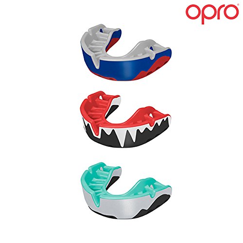 Opro Adult Platinum Level Mouthguard for Ball, Stick and Combat Sports - 18 Month Dental Warranty (Ages 10+)