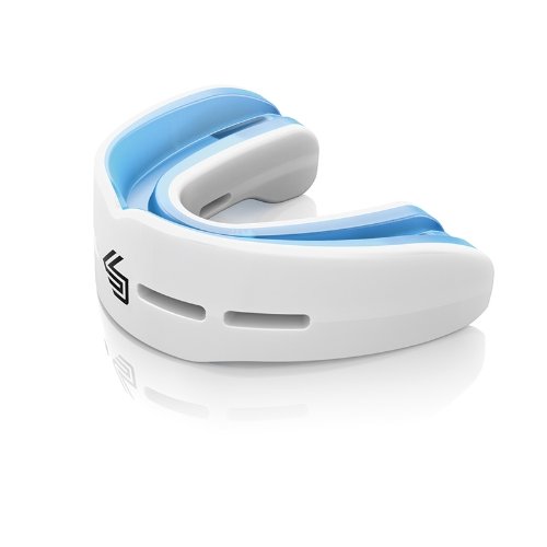 Shock Doctor Nano Double Mouth Guard, WHITE, Adult