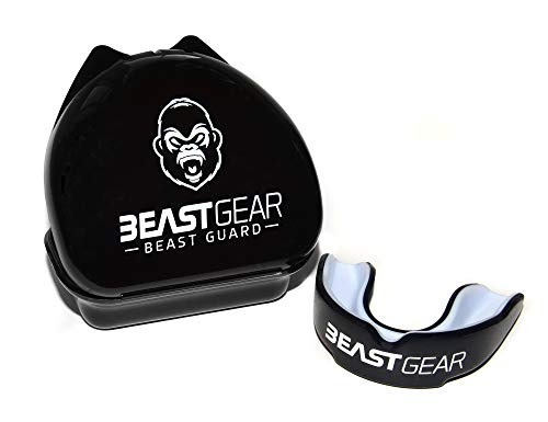Beast Gear Mouth Guard/Gum Shield - for boxing, MMA, rugby, muay thai, hockey, judo, karate martial arts and all contact sports