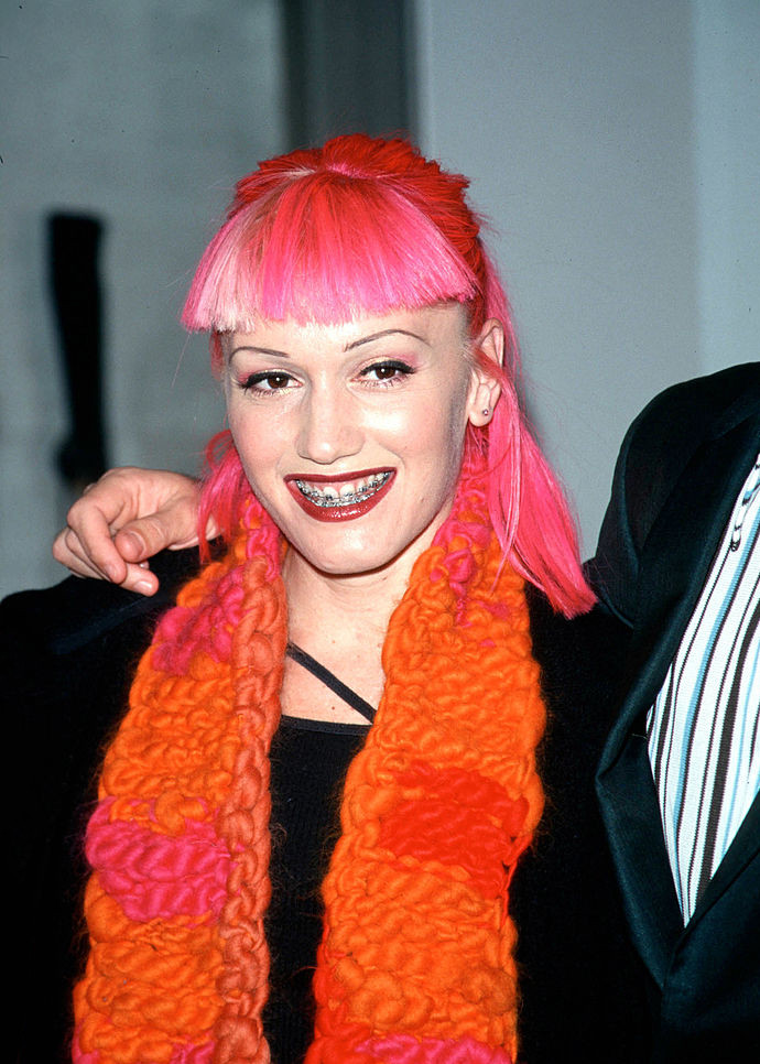 Гвен Стефани на открытии бутика Dior в Нью-Йорке. 1999.