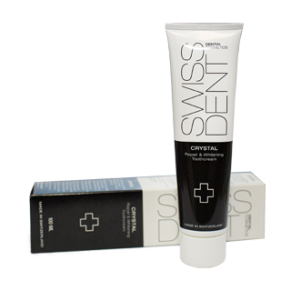 Зубная паста Swissdent Crystal с отбеливающим эффектом