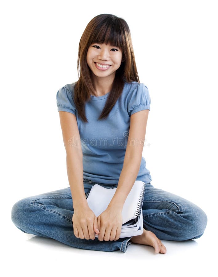 Asian student stock image
