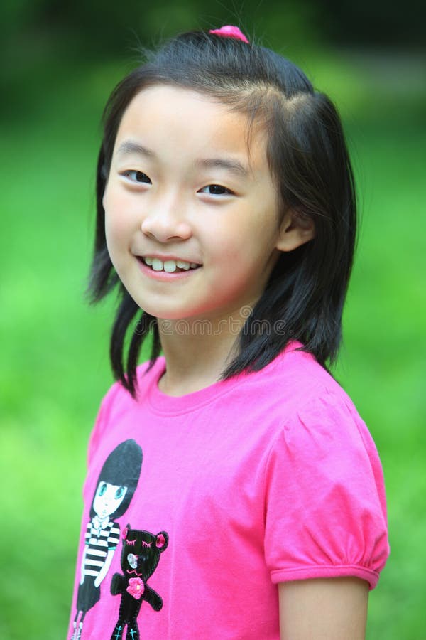 Chinese child smile royalty free stock photography