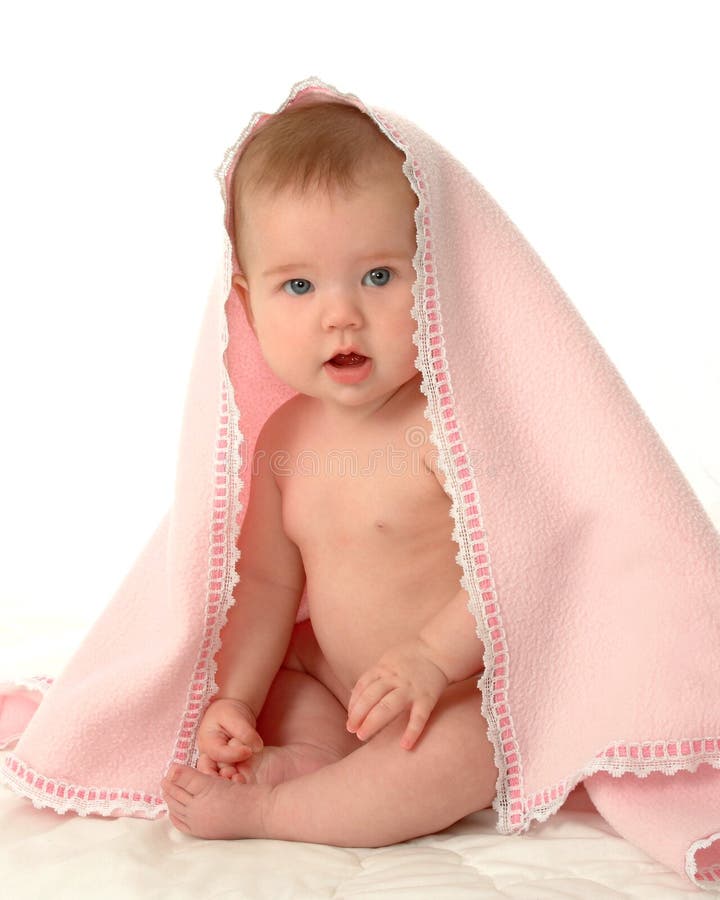 Covered Baby royalty free stock photos