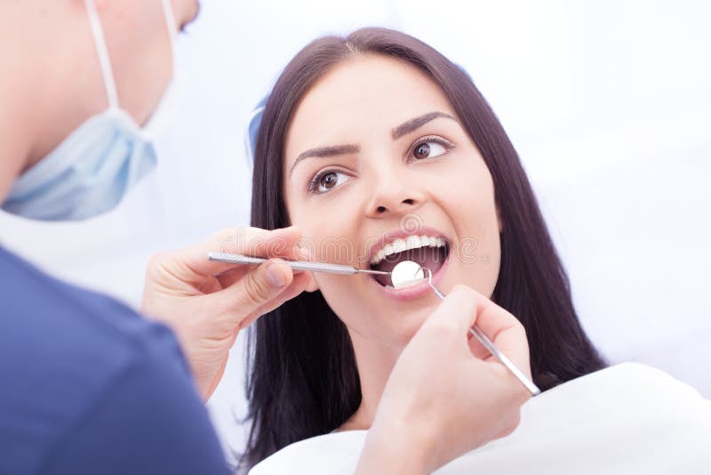 Dental checkup royalty free stock images