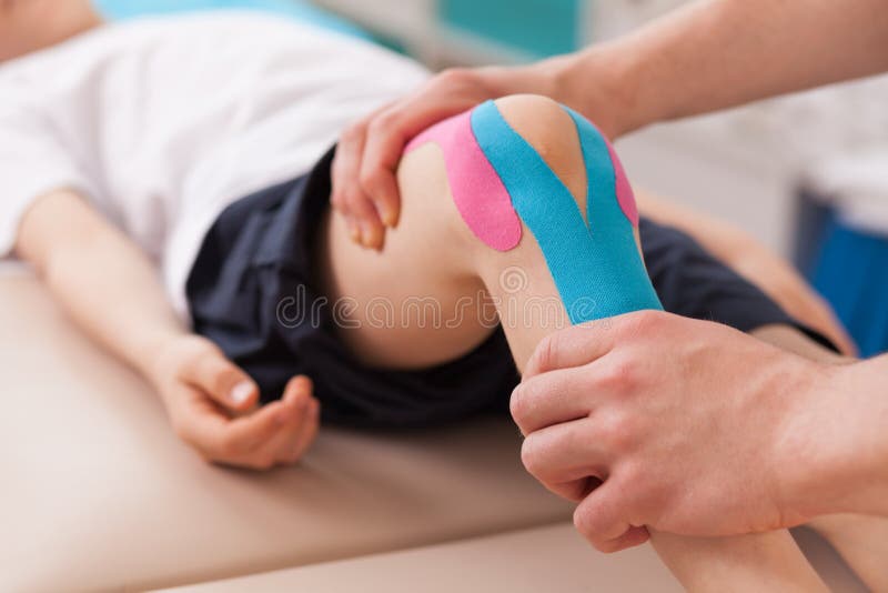 Exercise for knee stock images