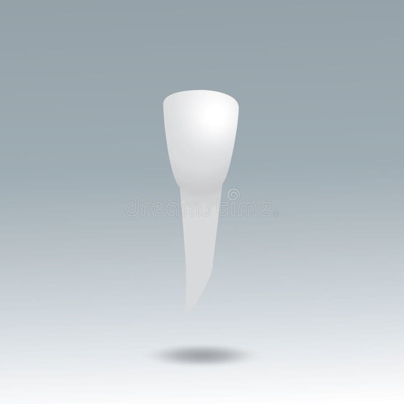 Incisors tooth. Vector illustration decorative design royalty free illustration