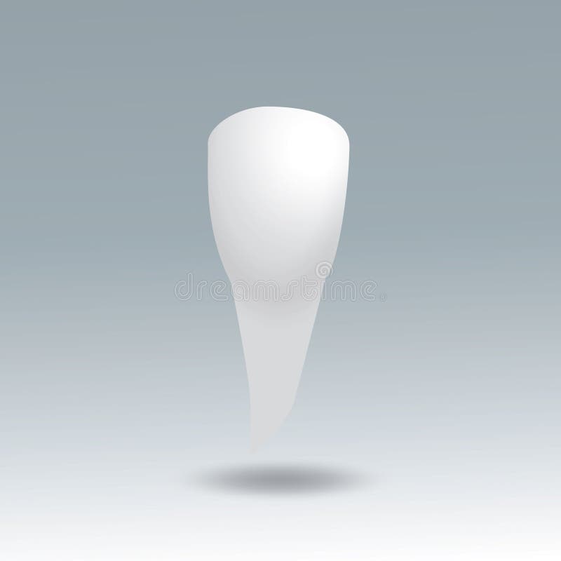 Incisors tooth. Vector illustration decorative design vector illustration