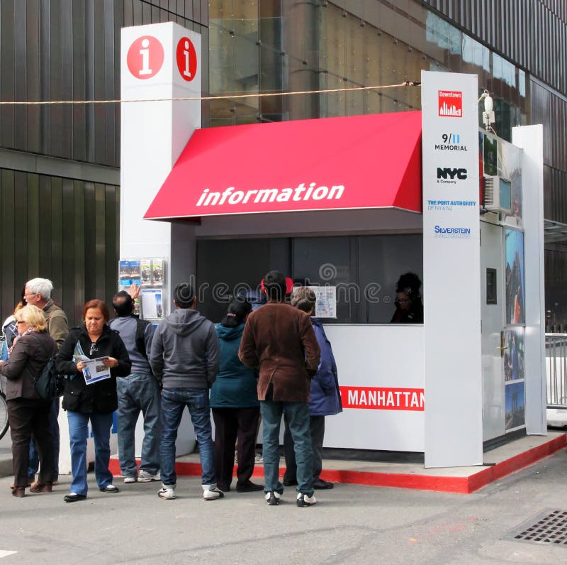 Information Booth royalty free stock images