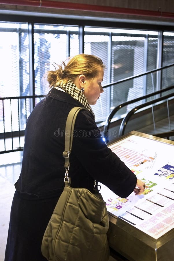 Lost in the mall royalty free stock photography