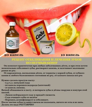 Как использовать соду при чистки зубов