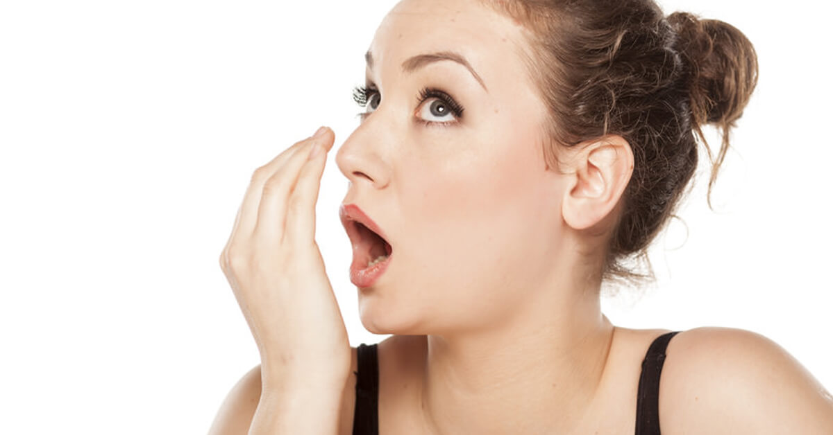bad breath test with women