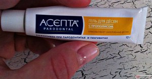 Применение мазей при флюсе